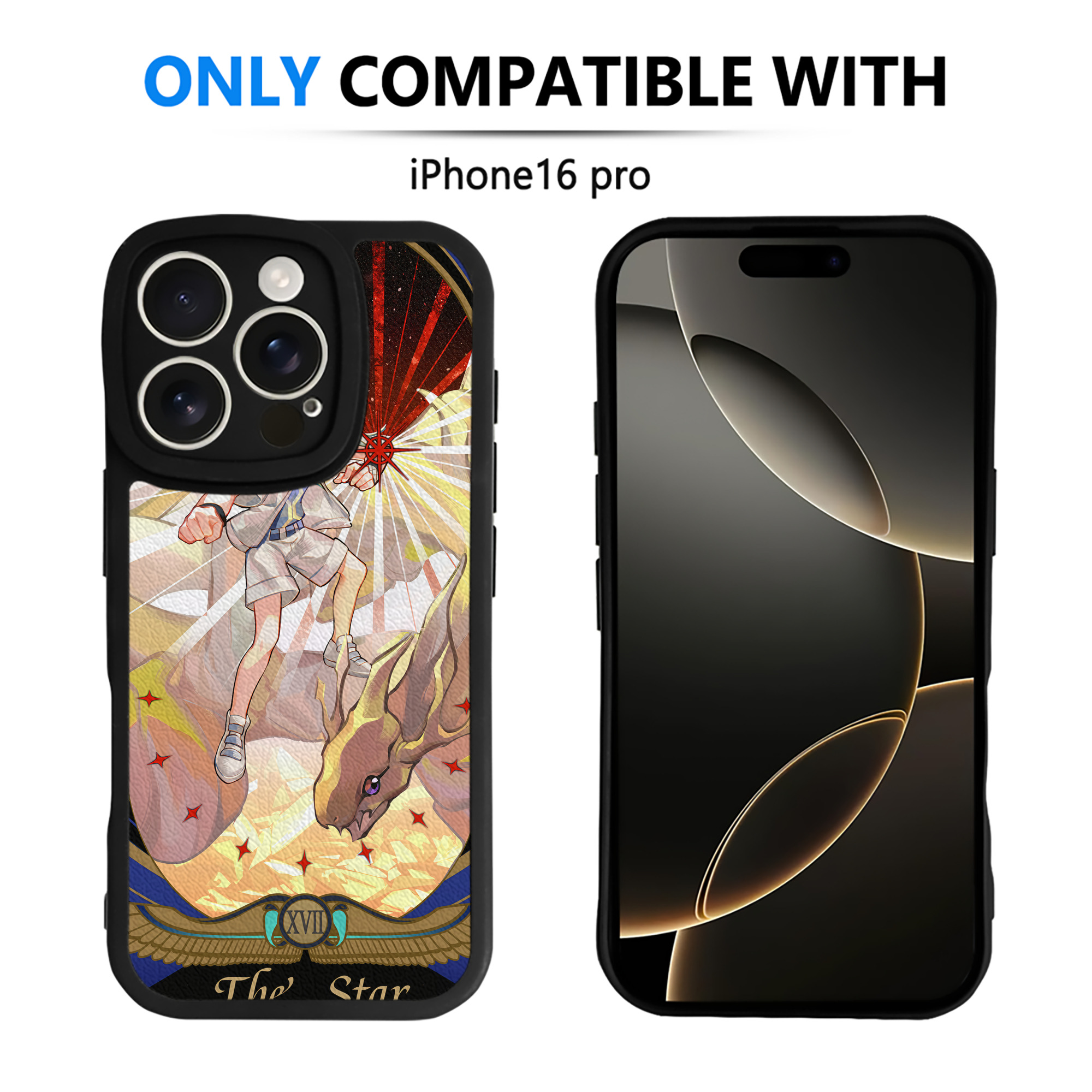（画像用） 遊☆戯☆王 Yu-Gi-Oh! 【iPhone 16シリーズ対応】シリコンスマホケース（レザー調） 材質：シリコン